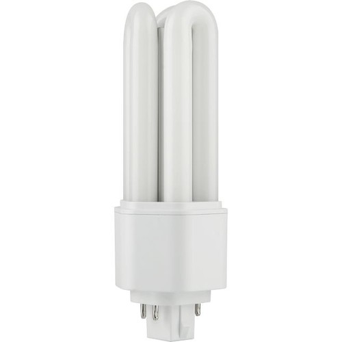 14cm / 10W GX24q-4 LED pære - 1350lm, opal glas, 3000K