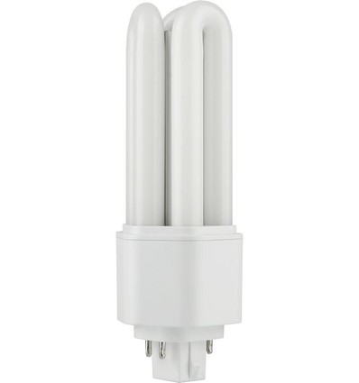 14cm / 10W GX24q-4 LED pære - 1350lm, opal glas, 3000K