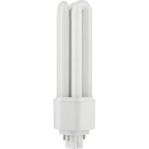 16,5cm / 13W GX24q-4 LED pære - 1750lm, 4-pin, opal glas, 3000K