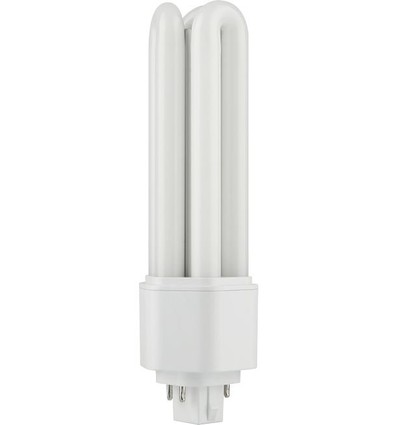 16,5cm / 13W PLT GX24q LED pære - 1890lm, 4-pin, opal glas, 6500K