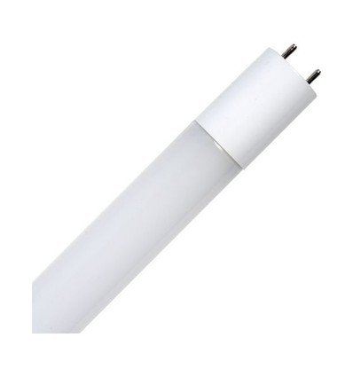 150cm / 24W T8 LED rør - Glas, 4000lm, Direkte/Ballast kompatibel, Milky