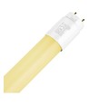 121,2cm / 18W T8 LED rør - Gul, Glas, Direkte/Ballast kompatibel