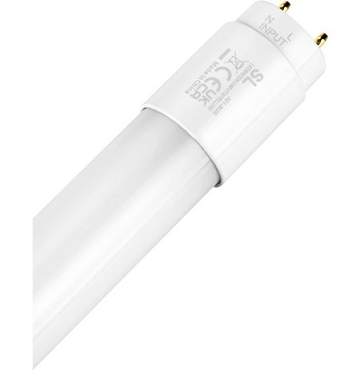 151,3cm / 22W T8 LED rør - Grøn, Glas, Direkte/Ballast kompatibel