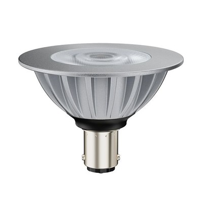 BA15d AR70 6,5W LED pære, 12V - DimToWarm, RA97, 36°, dæmpbar