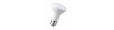 8,5W E27 reflektor LED pære - 3000K, R63