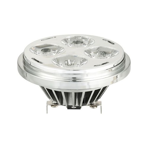 22W dæmpbar G53 AR111 LED pære - 48V, 4 grader, 1640lm, 2700K, inkl. ekstern driver