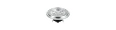 G53 AR111 12W LED pære, 12V - 1000lm, 30°, dæmpbar, 2700K, grå