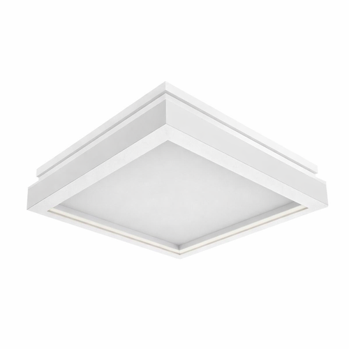38W Designer LED loftslampe - 4000K, 400x400mm