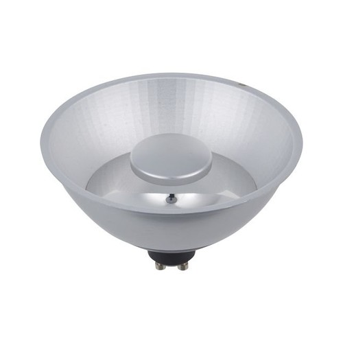 GU10 ES111 12W dæmpbar LED pære - 765lm, 35 grader, 2700K, grå finish