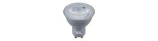GU10 5W LED pære - 360lm, 40°, dæmpbar, sølv, 3000K