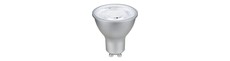 GU10 6W dæmpbar LED pære - 500lm, 2200K, 40°, sølv finish