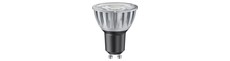 GU10 6,5W LED pære dæmpbar - 10 grader, 510lm, sølv, 3000K