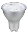 GU10 6W LED pære - 660lm, 40°, dæmpbar, sølv, 3000K