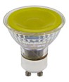 GU10 5W dæmpbar LED pære - Gul, 38°, glas, 300lm