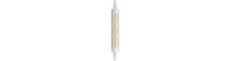 R7S 118mm / 8W LED pære - 1100lm, Keramisk, Klar, 3000K