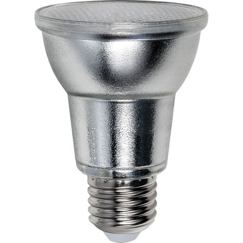E27 5W dæmpbar PAR20 LED pære - 380lm, 36°, IP65, glas, varm hvid