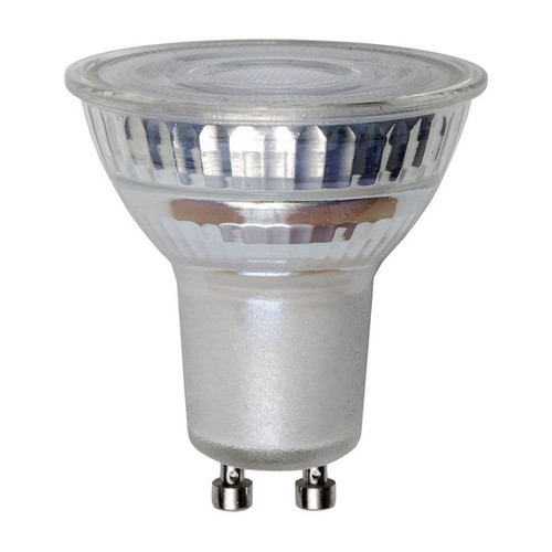 GU10 3,4W dæmpbar LED pære - 320lm, 38°, glas, 3000K