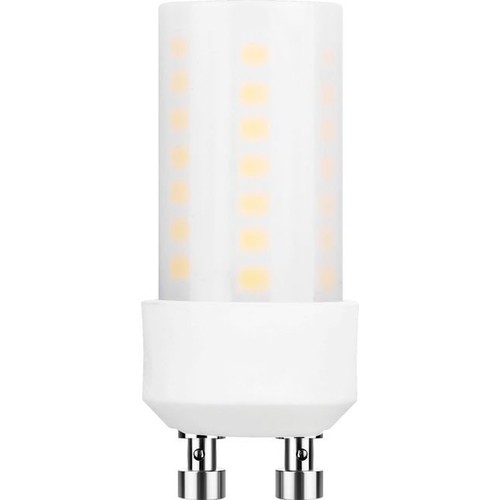 GU10 4W LED rørpære, 5,2cm - Dæmpbar, mat glas, 2700K