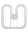 14W 2D / GR8 LED pære - 2-pin, 1680lm, opal, Direkte/Ballast kompatibel
