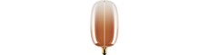 E27 4,8W dæmpbar LED pære - WG145, Flex Magnetic, 1800K, Tea brown filament pære