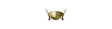 Deep-Deco indbygningsring - Guld, aluminium, rund, uden lyskilde