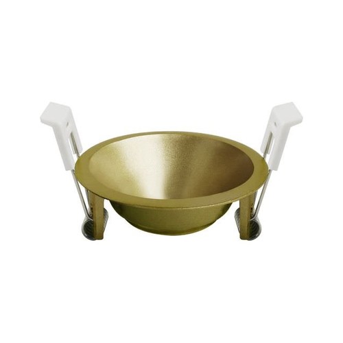 Deep-Deco indbygningsring - Guld, aluminium, rund, uden lyskilde