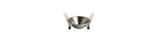 Deep-Deco indbygningsspot ring - Matsort krom, aluminium, uden lyskilde