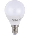 E14 3W LED kronepære - G45, 270lm, opal glas
