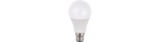 BA22d 10W LED pære - A60, 810lm, opal glas, 2700K