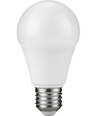 E27 9W LED pære, 100-240V - A60, 900lm, 3000K, opal glas