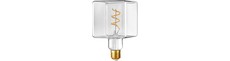 E27 4W LED Filament Ice Cube C95 dæmpbar - 270lm, 2500K, klar glas