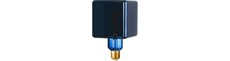 E27 4W dæmpbar LED pære - Ice Cube C95, Metallic Blue, 20lm, 3000K