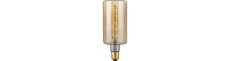 E27 4W dæmpbar LED pære - Filament Flex Bottle, 240lm, 2200K, Guld glas