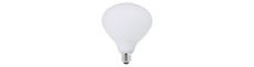 E27 6W XXL Filament LED pære - R125, 550lm, dæmpbar, mat hvid, 2500K