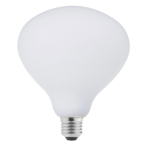 E27 6W XXL Filament LED pære - R125, 550lm, dæmpbar, mat hvid, 2500K