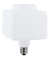 E27 6W dæmpbar LED filamentpære - XXL TS125, 550lm, mat hvid, 2500K