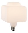 E27 6W dæmpbar LED filamentpære - XXL TS125, 550lm, mat hvid, 2500K
