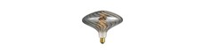 E27 4W XXL Flex Ufo filament pære - 100lm, dæmpbar, røgfarvet glas, 2200K