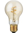 E27 2,9W dæmpbar LED pære - Slim Flex Filament, A60, 2200K, Gold, 250lm