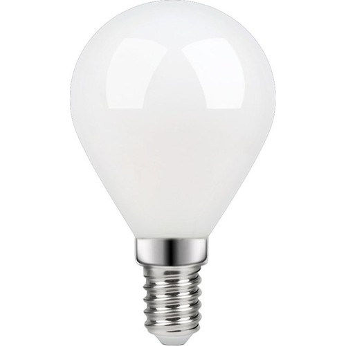 E14 4,7W dæmpbar LED kronepære - G45, filament, opal glas, 2700K