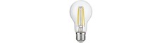 E27 4,9W dæmpbar LED pære - A60, filament, klar glas, 600lm, 2700K