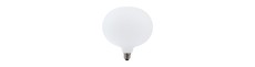E27 5W XXL Filament LED pære - R180, 550lm, dæmpbar, mat hvid, 2500K
