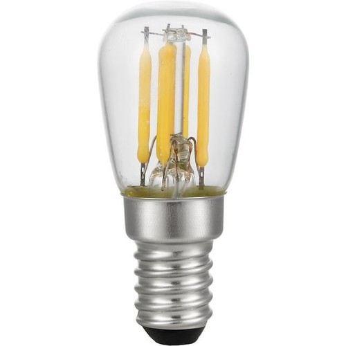 E14 3W dæmpbar LED filament pære - Pygmy, 5,6cm, 220lm, 2700K, klart glas