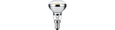 E14 4W dæmpbar LED filament pære - R50, 250lm, 2500K, klart glas