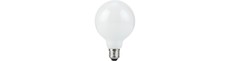 E27 5,5W dæmpbar LED globepære - G95, opal glas, 2500K, filament