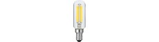 E14 4W dæmpbar LED rørpære - 8,5cm, filament, 2500K, klar glas