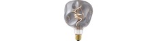 E27 4W XL Flex Mystery LED pære - G125, 100lm, 2200K, Smoke, dæmpbar