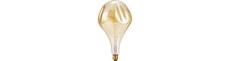 E27 4W XXL Filament LED pære - A165, Mystery, dæmpbar, 2000K, guld glas