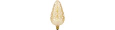 E27 4W XXL Flex Pine-Cone filamentpære - 200lm, guld glas, dæmpbar, 2000K