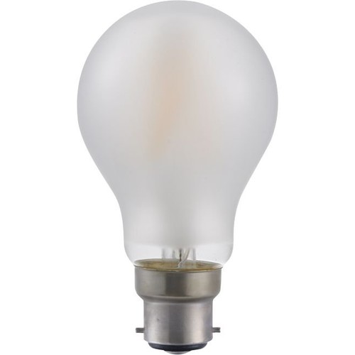 BA22d 5,5W dæmpbar LED pære - A60, filament, mat glas, 2500K